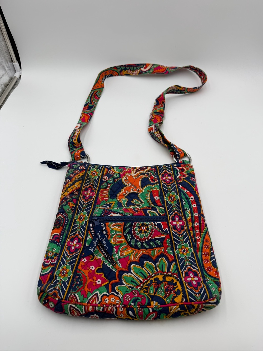 Vera Bradley Venetian Paisley mailbag purse